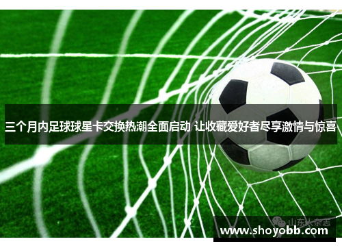 三个月内足球球星卡交换热潮全面启动 让收藏爱好者尽享激情与惊喜